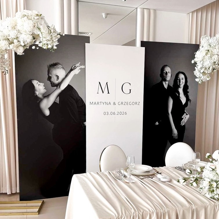 Ścianki dekoracyjne Bella Busta Wedding