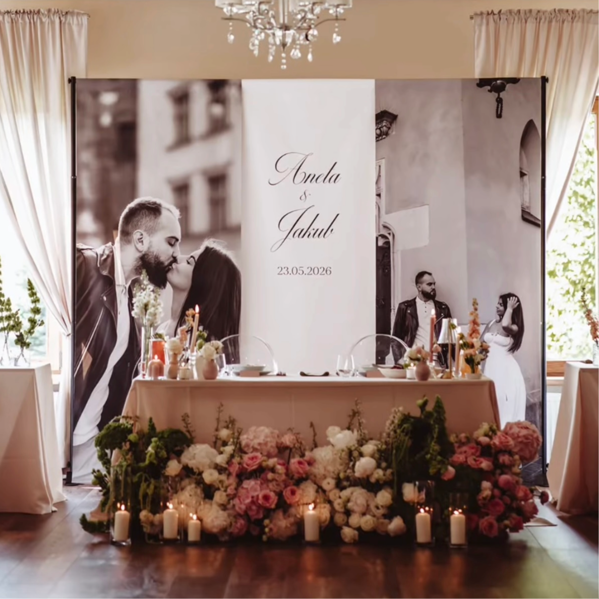 Ścianka ślubna Bella Busta Wedding